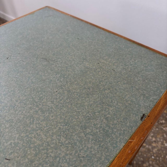 1960s Vintage Dutch Zabo Children's Side Table, 1950s For Sale - Image 5 of 9