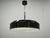 Modernist Black Glass Pendant Light from Napako, Czechoslovakia, 1960s For Sale - Image 6 of 16
