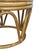 Pair of 1970s Vintage Rattan and Bamboo Round Ottoman Footstools For Sale - Image 9 of 18