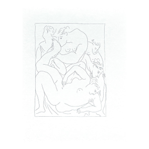 Picasso 11 Eurydice Stung by a Serpent