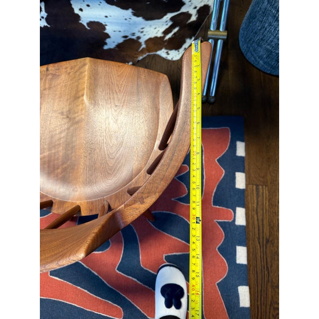 Set of Four Captain Chairs by George Nakashima For Sale - Image 12 of 17