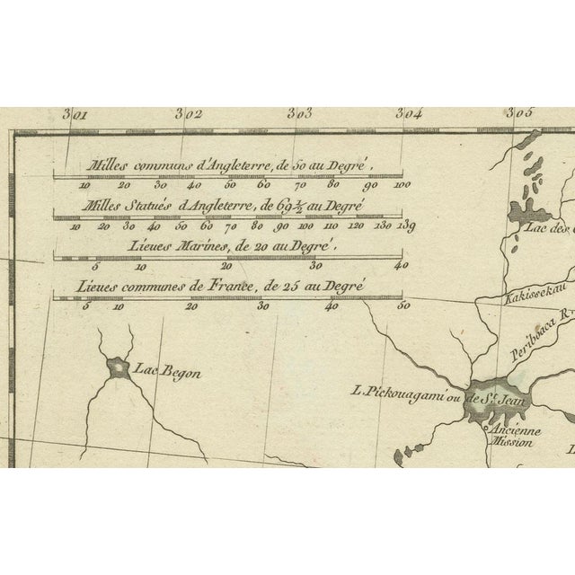 Antique Map of the Northeastern United States and Canada by Tardieu, 1802 For Sale - Image 3 of 9