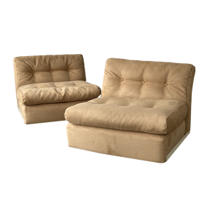 Set of Amanta Lounge Chairs by Mario Bellini for C&b Italia, 1960s