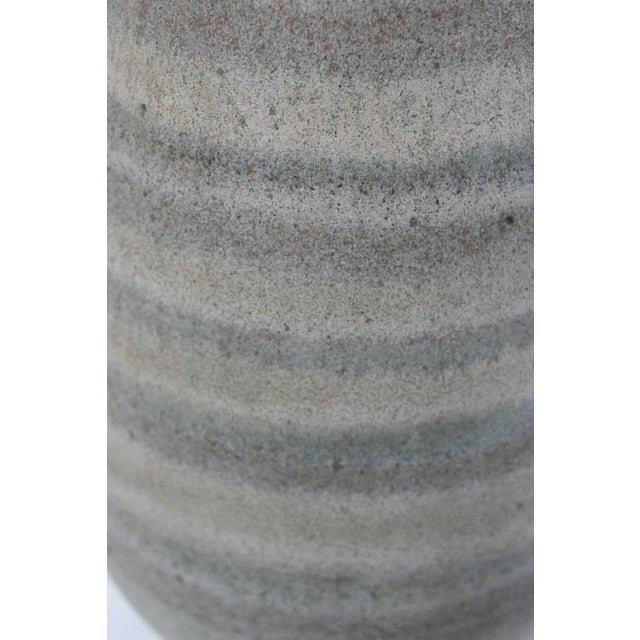 Vintage Clyde Burt Ceramic Vase With Lid For Sale In Dallas - Image 6 of 7