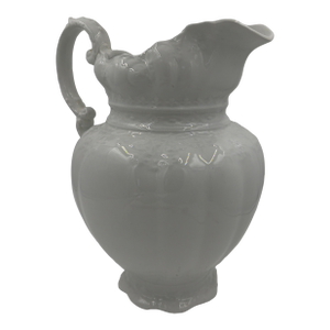 Early 20th Century Alfred Meakin Royal Ironstone White Pitcher