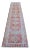 Turkish Hand-Knotted Runner Rug Hallway Decor For Sale