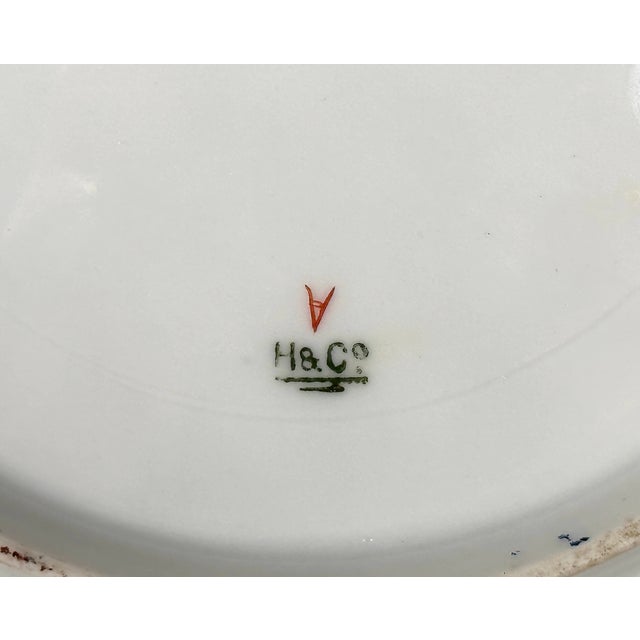Haviland Limoges Hand Painted Portrait Plate C. 1876-1886 For Sale - Image 10 of 14