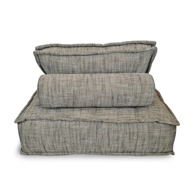 Low Krissa Grey Modern Lounge Chair Sofa For Sale In Los Angeles - Image 6 of 11
