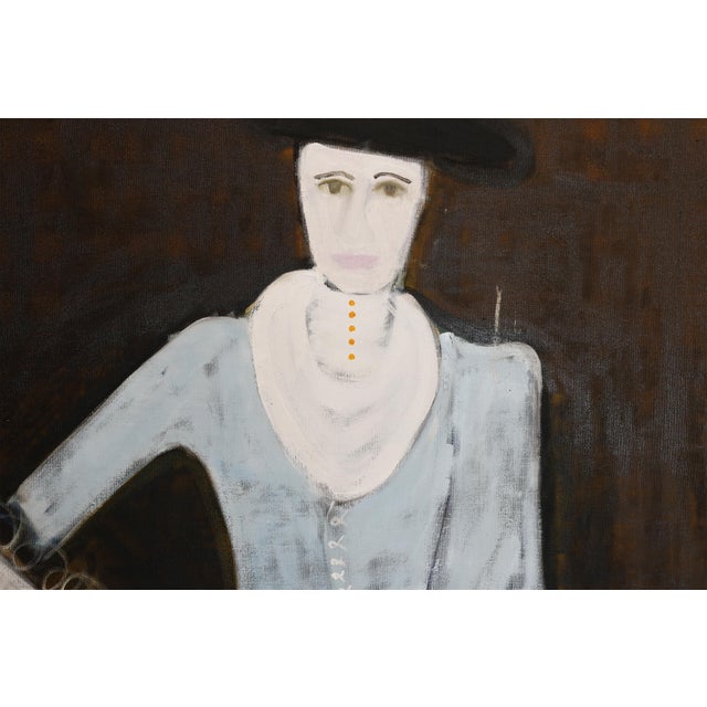 2020s Contemporary Large Horse Oil Painting. Equestrian Oil Painting For Sale - Image 5 of 12