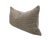 Pair of handcrafted pillows fashioned with Misia La Fleche Dor in Sépia fabric on the front and backed in a flax colored...