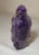 Share Antique Chinese Hand Carved Amethyst Stone Snuff Bottle Jar Sculpture Trinket For Sale In New York - Image 6 of 12