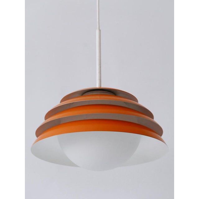 Metal Mid-Century Modern Pendant Lamp, Germany, 1960s For Sale - Image 7 of 18