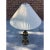 Solid Brass Bulbous Table Lamp With Shade From Westwood For Sale - Image 9 of 14