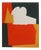 Serge Poliakoff, Red and Green Composition, Lithograph and Stencil For Sale