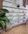Chinoiserie Painted Chinoiserie Style Antique Sage Green Floral Secretary Desk For Sale - Image 3 of 18