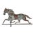 Late 19th Century Patinated Equestrian Copper & Zinc Weathervane For Sale