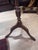 1910s Georgian Style Mahogany Pedestal Table With Tooled Leather Top [Rg] For Sale - Image 4 of 6