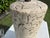 Sculpture Materials Vintage Curtis Faux Plaster Botanical Table Lamp For Sale - Image 7 of 12