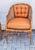1950s Vintage Faux Bamboo Caned Barrel Armchairs Pair McGuire Style For Sale - Image 5 of 5