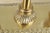 1980s Waterford Brass & Crystal 2 Light Desk Lamp For Sale - Image 12 of 17