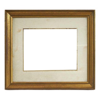Vintage Gilt Wood Frame For Sale