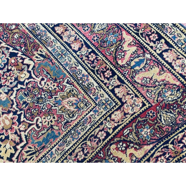 Antique Kirman Rug, 1890s For Sale - Image 10 of 17