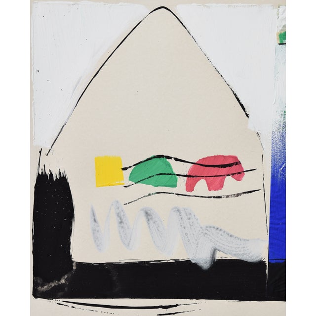 1990s Wolff Mirus, 2nd Letter to L., 1990, Gouache & Mixed Media For Sale - Image 5 of 12
