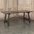 19th Century Spanish Walnut Dining Table With Wrought Iron For Sale - Image 16 of 18