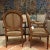 Pair of Traditional 19th Century Louis XVI Style Accent Chairs For Sale - Image 9 of 13