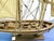 Vintage Halcon Model Sailing Ship For Sale - Image 4 of 4