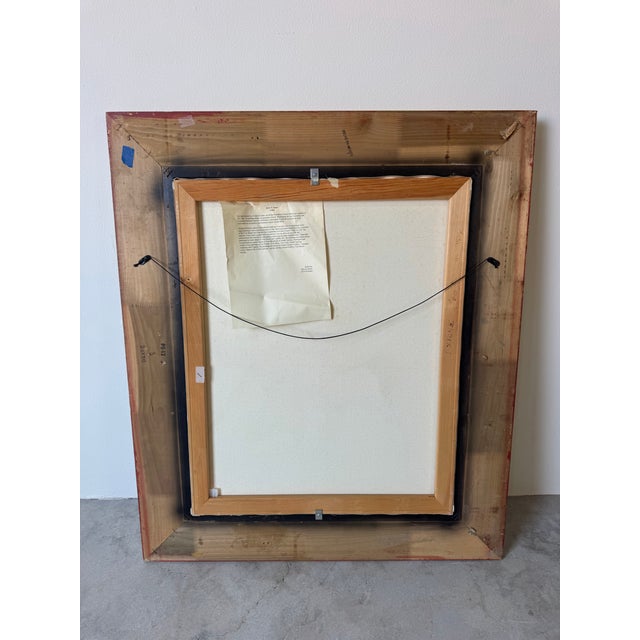 1980’s Jerry F. Stone “Velvet Dancer” Oil on Canvas Painting, Framed For Sale - Image 11 of 12