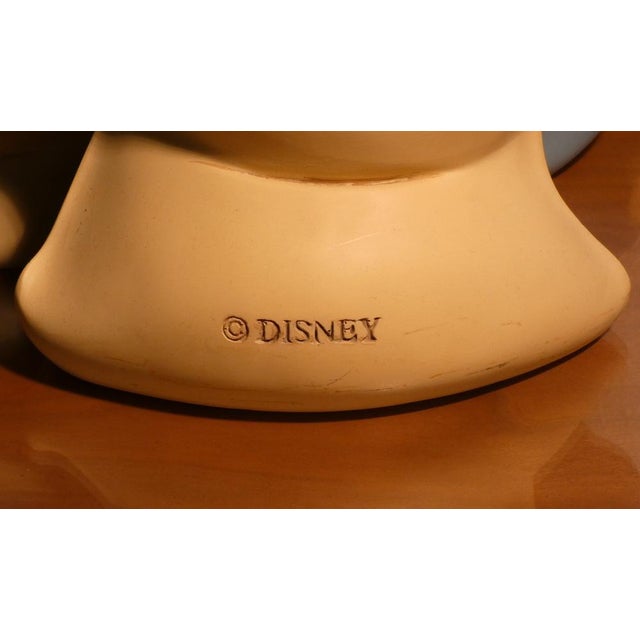 Ceramic & Resin Winnie the Pooh & Piglet Figurine by Peter Mook for Disney, USA, 2000s For Sale - Image 8 of 15