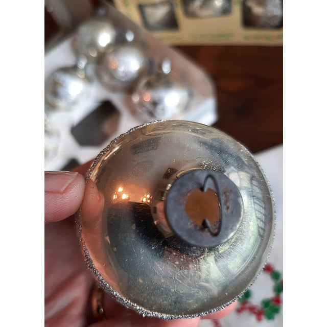 Vintage Christmas Glass Ornaments Two Boxes For Sale - Image 11 of 11