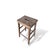 Wood Rustic Oak and Pine Bar Stool For Sale - Image 7 of 8