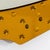 A tall sculptural Cristal Arte Modernist wall mirror. Sculptural outer frame of amber glass with decorative details...