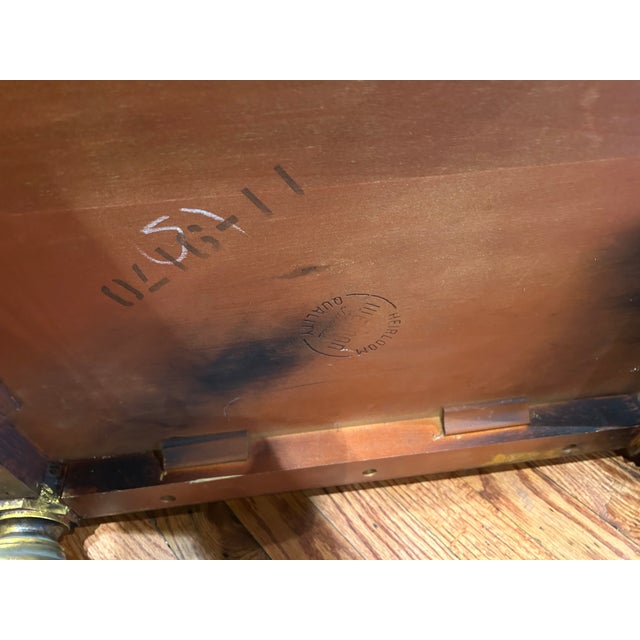 Mid 20th Century Mid 20th Century Pair of Weiman Gilded Vitrine Tables For Sale - Image 5 of 5