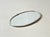 Oval Wall Mirror with Aluminum Frame, 1970s For Sale - Image 4 of 16