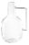 Boccia Collection Blown-Glass Bottle by Atipico For Sale