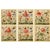 Red Gallery Wall Installation 'Insects and Flowers' Botanical Floral Prints | Unframed For Sale - Image 8 of 8