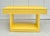 Modern Dakota Jackson Newly Lacquered Yellow Console Table For Sale In Los Angeles - Image 6 of 12