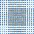 Abstract Sample - Schumacher X Vera Neumann Polka Fabric in Blue For Sale - Image 3 of 3