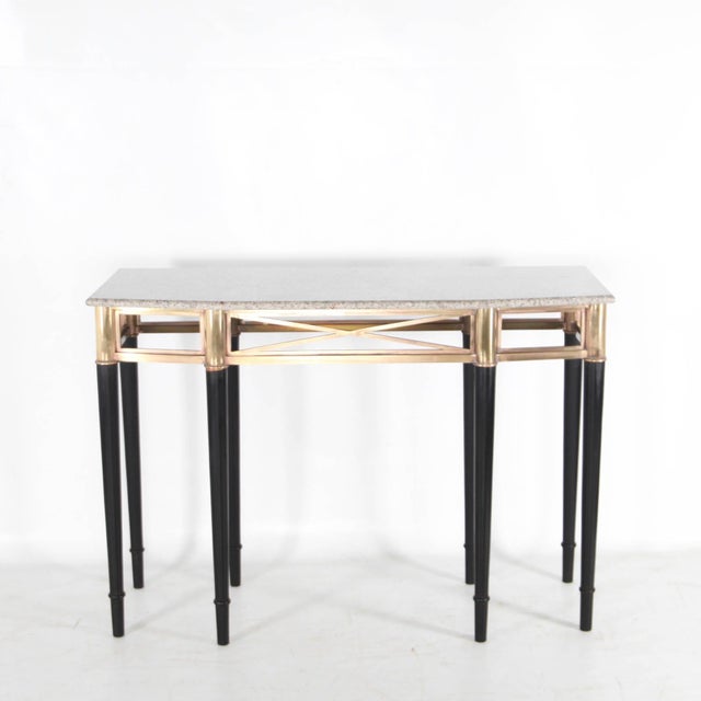 Vintage Neoclassical Console Table, 1970s For Sale - Image 9 of 18