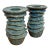 Vintage Abstract Ceramic Candle Holders For Sale