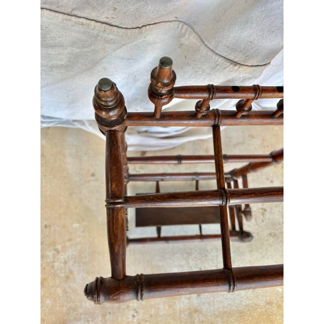 Late 19th Century French Faux Bamboo Umbrella Stand For Sale - Image 12 of 12