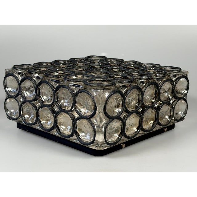 Vintage German Ceiling Lamp from Glashütte Limburg, 1960s For Sale - Image 17 of 18