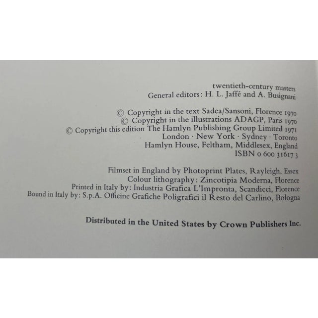 Chagall Twentieth Century Masters Hardcover 1971 by Marc Bucci For Sale - Image 4 of 12