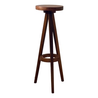 Wooden Tripod Plant Stand, 1950s For Sale
