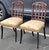 Pair of Edwardian Stained Oak and Upholstered Side Chairs, Circa 1900s For Sale In Washington DC - Image 6 of 10