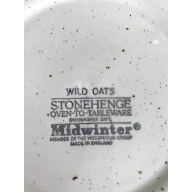 1960's Midwinter Stonehenge Tea Coffee Set With Mug Set and Luncheon Plates - 21 Pieces For Sale In Los Angeles - Image 6 of 9