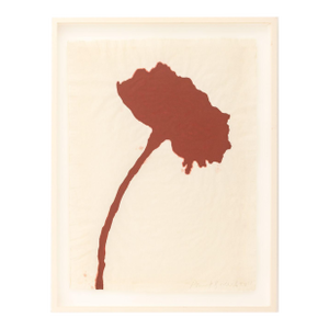 Donald Baechler "Untitled (From Flower Quad A)"